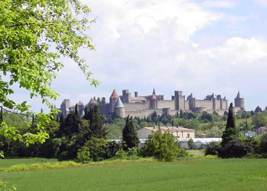 Carcassonne medieval city- click to close