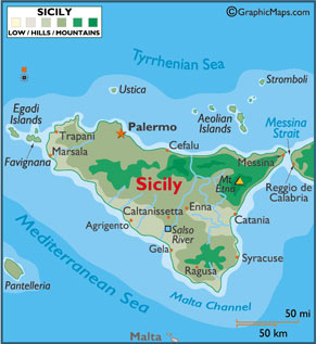 Sicily Geography