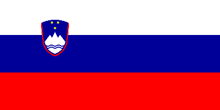 Флаг словении словакии