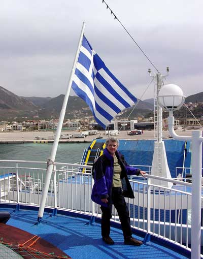 Into Greek waters - click to close