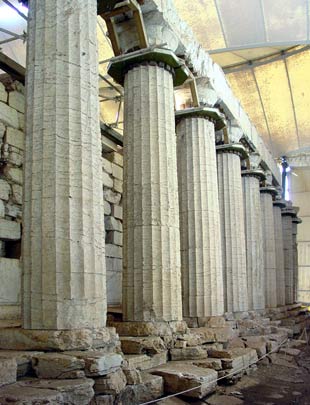 Temple of Apollo at Bassae - click to close