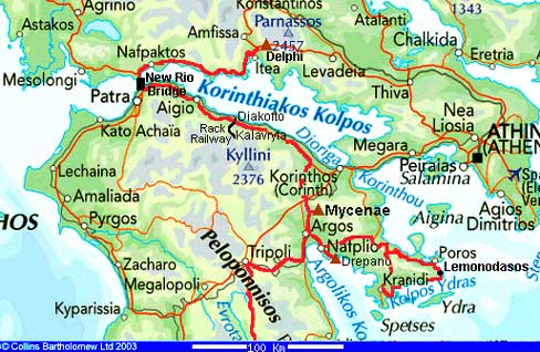 Argolis, Mycenae, Diakofto-Kalavryta Railway - click to close