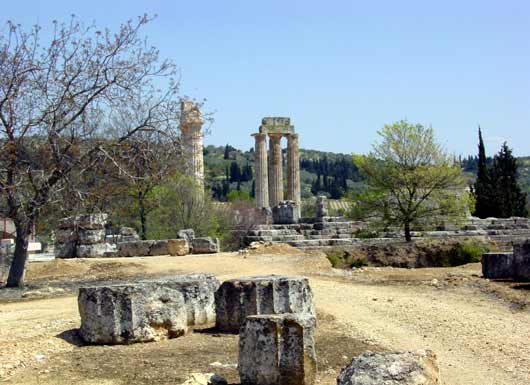 Temple of Zeus, Nemea - click to close
