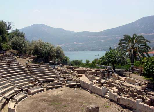Classical Theatre at Palaia Epidavros - click to close
