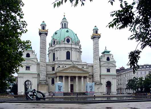 Karlskirche, Vienna - click to close