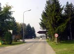 Hungarian-Slovene border at Hodos