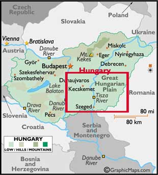 The Great Plain of Hungary