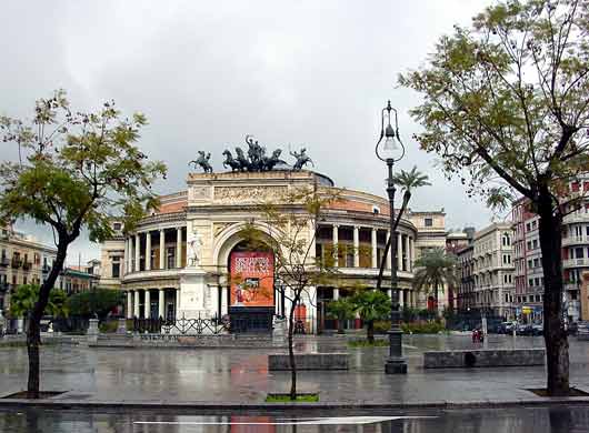 Teatro Politeama Garibaldi at Palermo - click to close