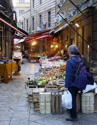 Vucciria markets, Palermo - click to close
